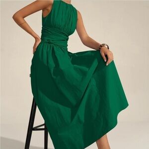 Commense ruched waist mini dress